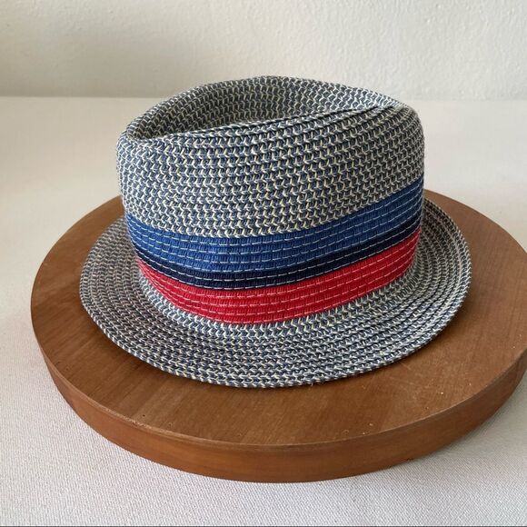 Carter’s straw fedora red white and blue 2-4T - Picture 4 of 6